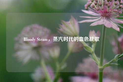 Bloody Steam，蒸汽时代的血色战歌