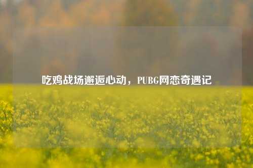 吃鸡战场邂逅心动，PUBG网恋奇遇记