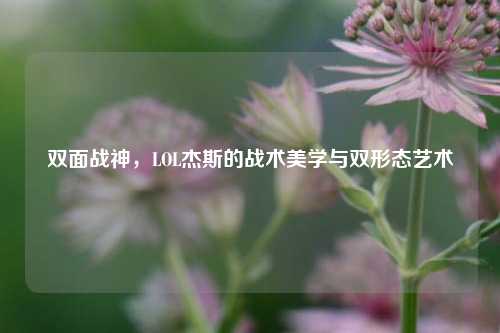 双面战神，LOL杰斯的战术美学与双形态艺术